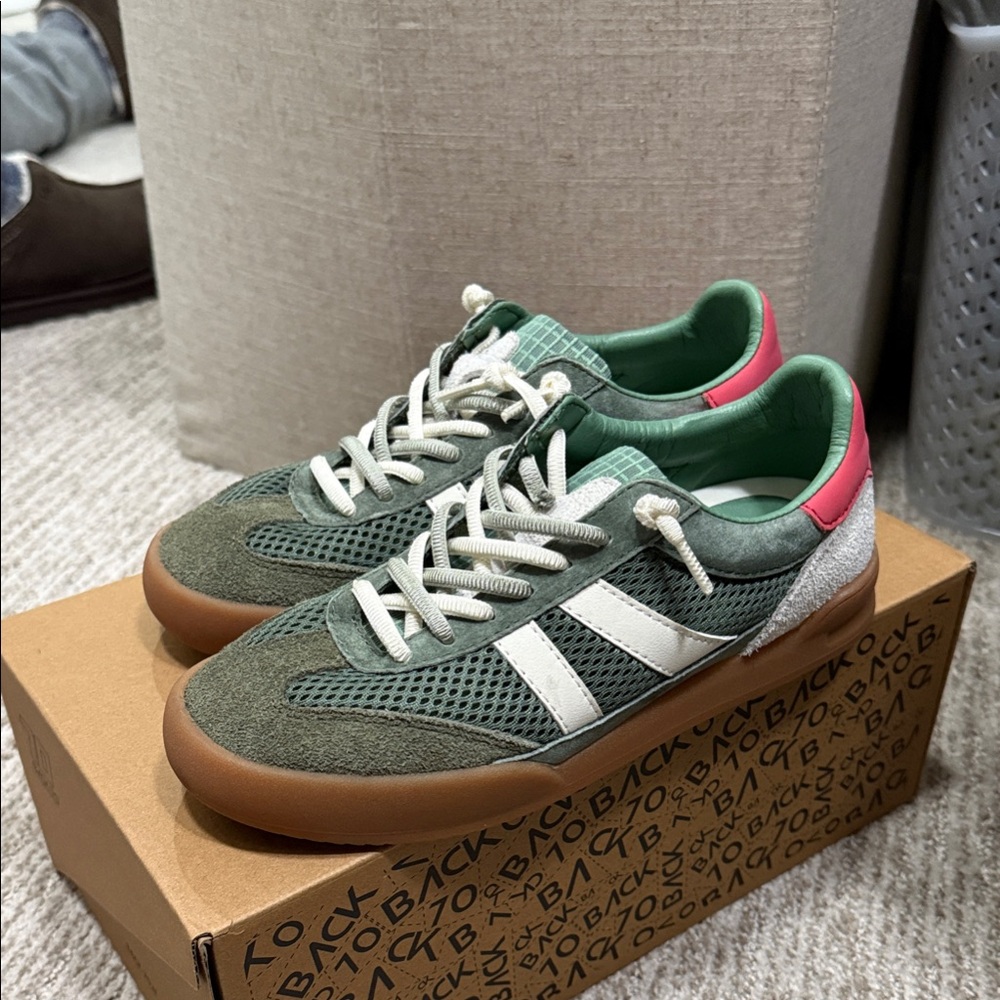 Steve Madden Verdict Green Sneakers